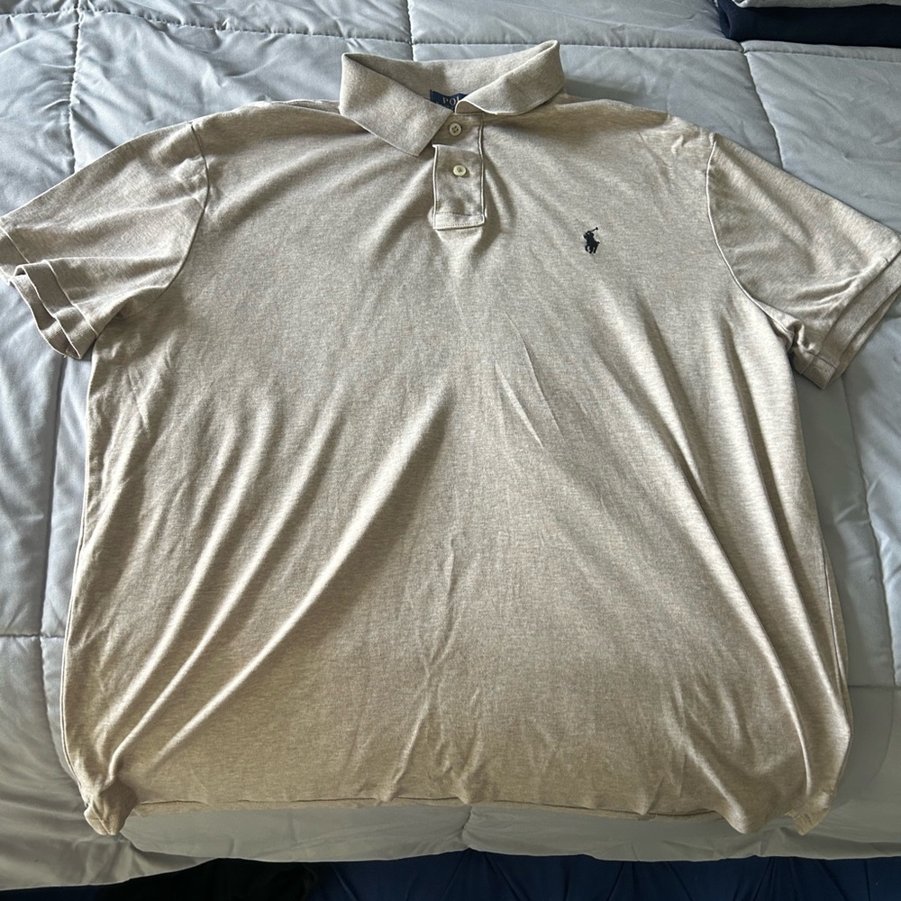 Tan Ralph Lauren Polo